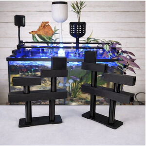 Aquarium Light Riser for Rimmed Tanks | 3D Printed Hydroponic LED Light Mount
